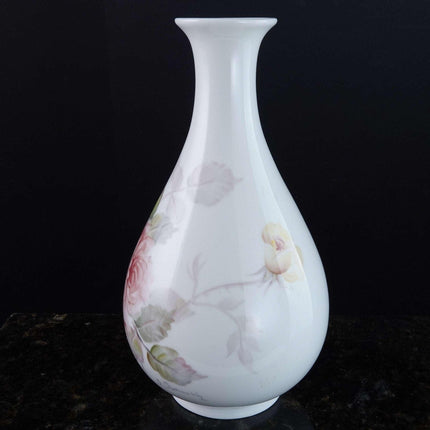 Noritake Nippon Toki Kaisha Hand Painted Artist Signed Vase 7" - Estate Fresh Austin