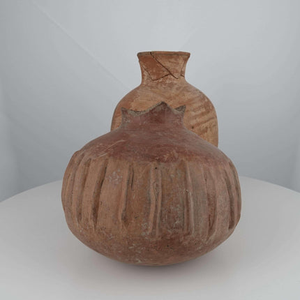 Prehistoric Pottery Pots Fresh from an Estate Pair - Estate Fresh Austin
