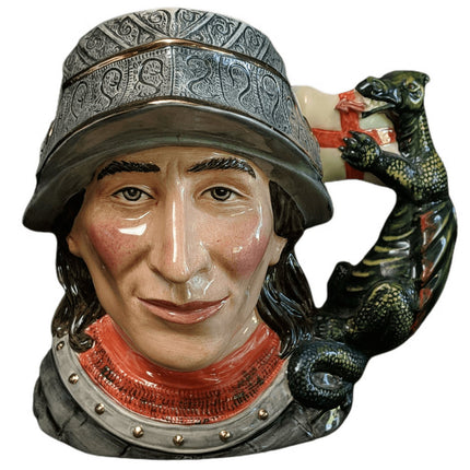 Royal Doulton Character Jug St George 71/2500 limited edition signed by Michael - Estate Fresh Austin