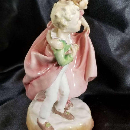 Royal Worcester Figurine Freda Doughty "The Sister" 3149 c.1940's Hand Signed - Estate Fresh Austin