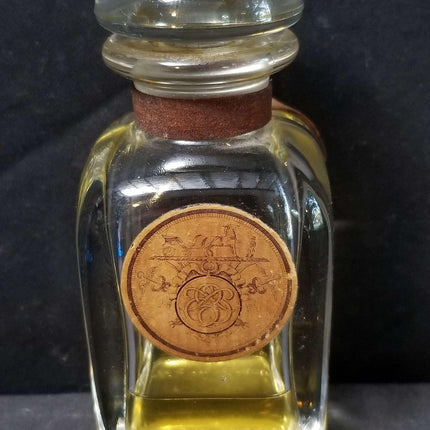 Vintage 1950's Hermes 2oz Perfume Bottle - Estate Fresh Austin