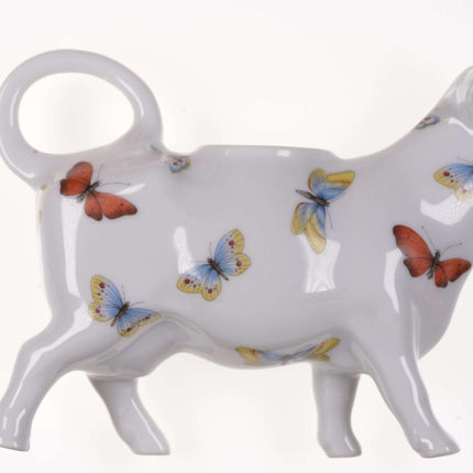 Vintage French Limoges Cow Creamer with butterflies - Estate Fresh Austin
