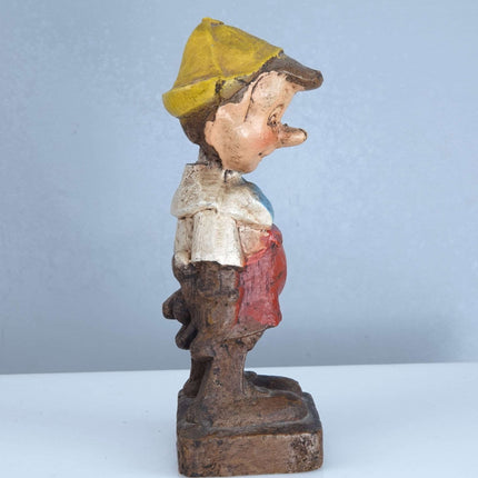 Vintage Pinocchio Syroco Walt Disney Multi Products Chicago figure - Estate Fresh Austin