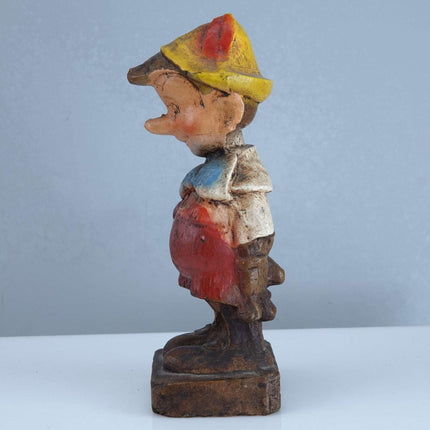 Vintage Pinocchio Syroco Walt Disney Multi Products Chicago figure - Estate Fresh Austin