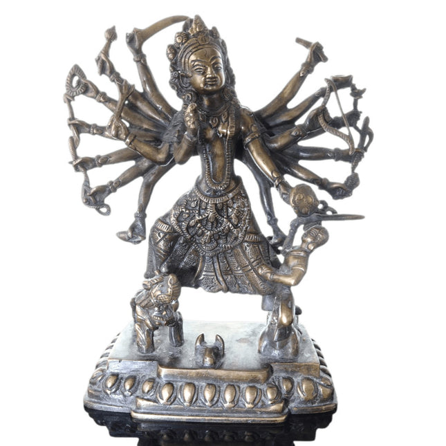 Vintage Shiva Bronze statue - Estate Fresh Austin