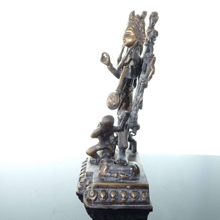 Vintage Shiva Bronze statue - Estate Fresh Austin