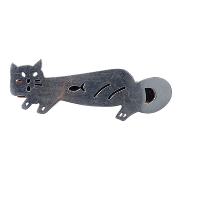 Vintage Sterling Hair Clip Cat Shaped by Anni & Co - Estate Fresh Austin