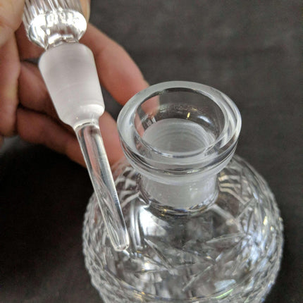 Waterford Crystal Perfume Bottle with Dobber - Estate Fresh Austin