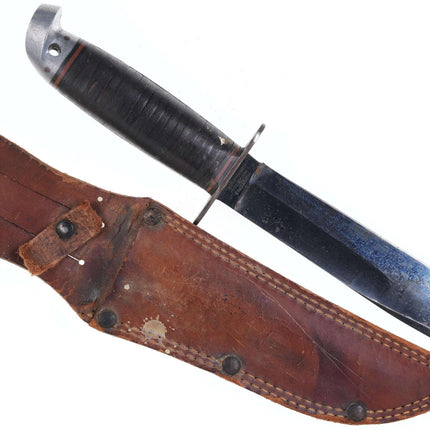 WW2 USN Western Boulder CO Fixed blade knife - Estate Fresh Austin
